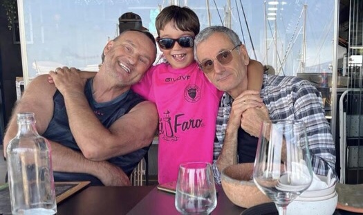 From left Terry, Tyler and Andy - all looking fantastic (picture taken yesterday)