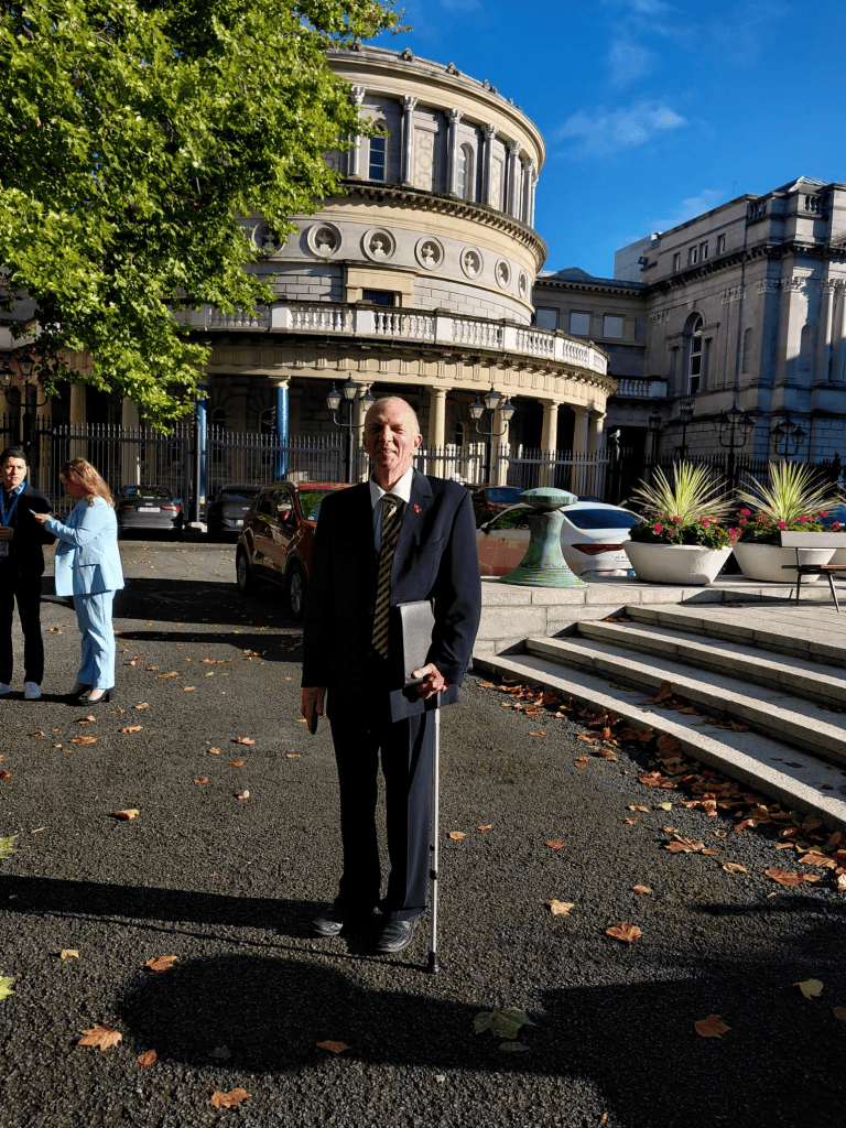 Ian Doherty in Leinster House 7th of October